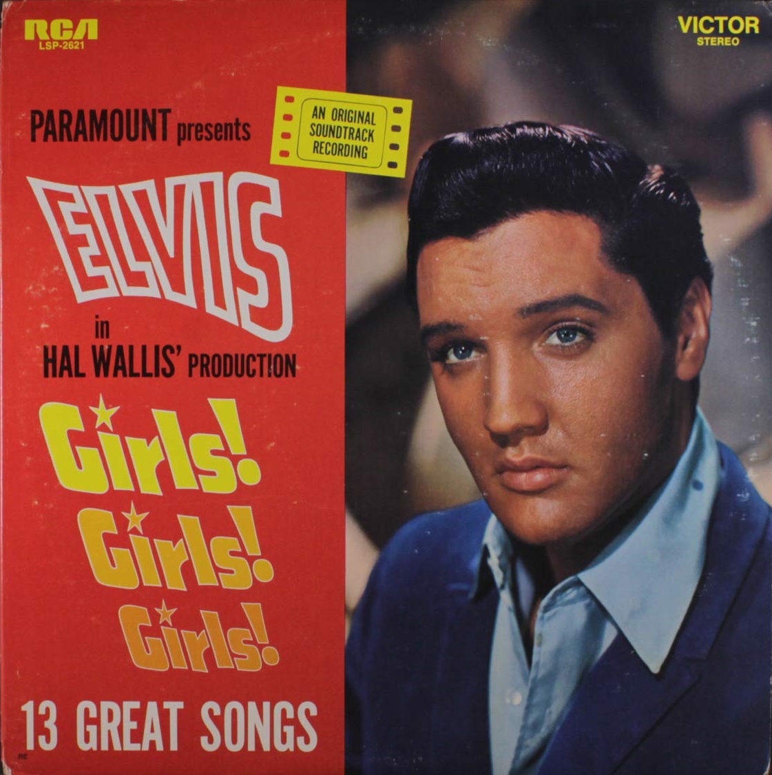 Classic Rock Covers Database: Elvis Presley - Girls! Girls! Girls! (1962)