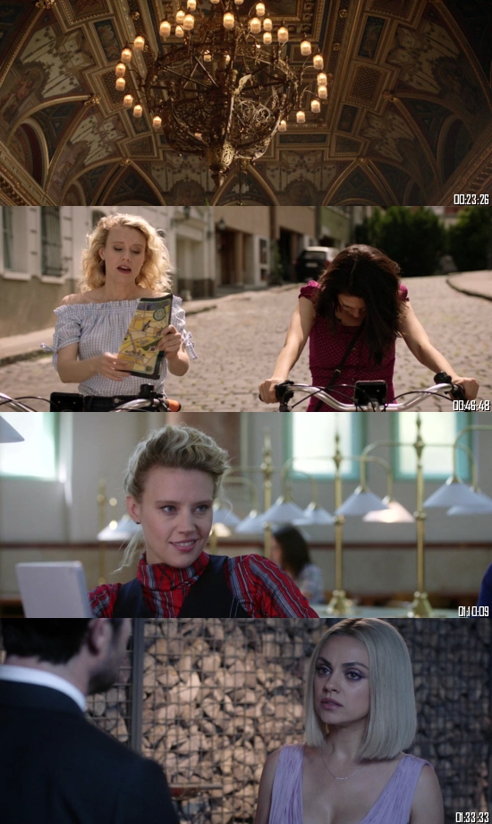 The Spy Who Dumped Me 2018 BRRip 720p 480p Dual Audio Hindi English Full Movie Download