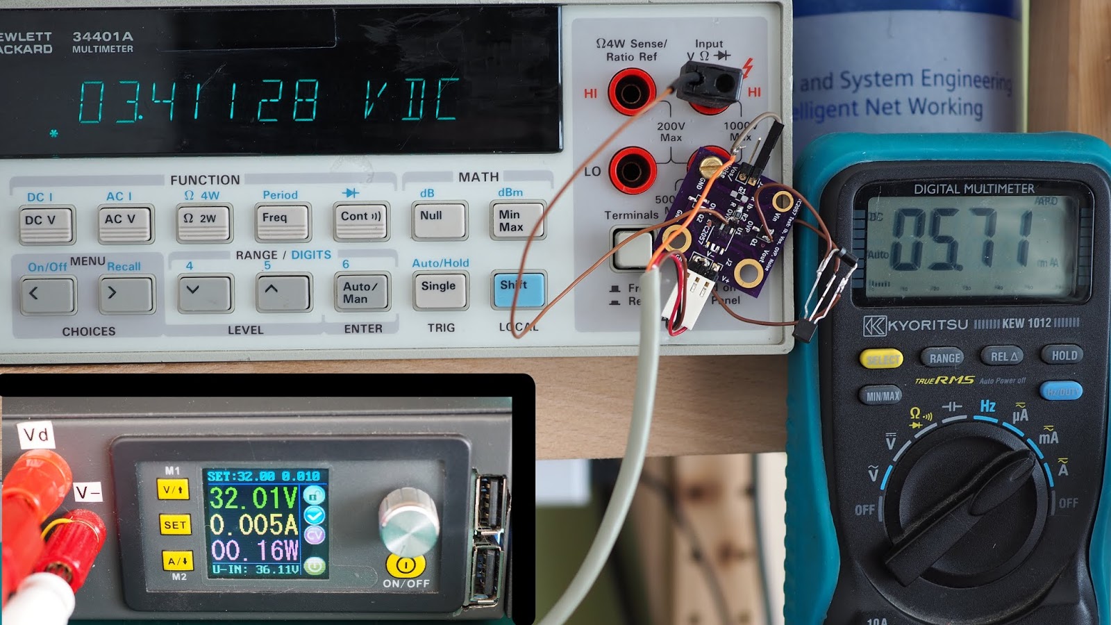 Open source high accuracy DC Multimeter Revised analog frontend