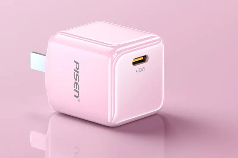 Sạc Pisen Quick ice Crystal PD 30W – Pink (XY-C14)