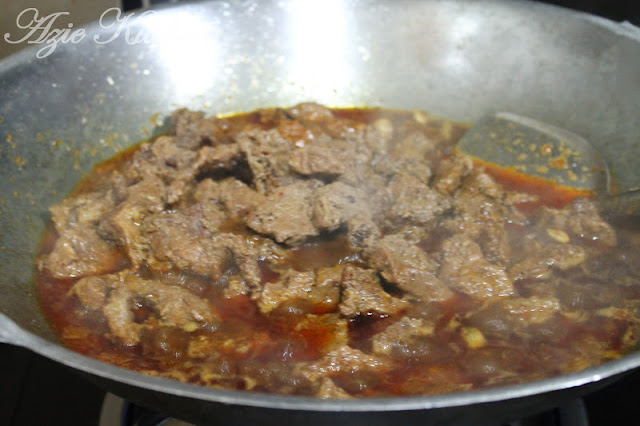 Daging masak hitam azie kitchen