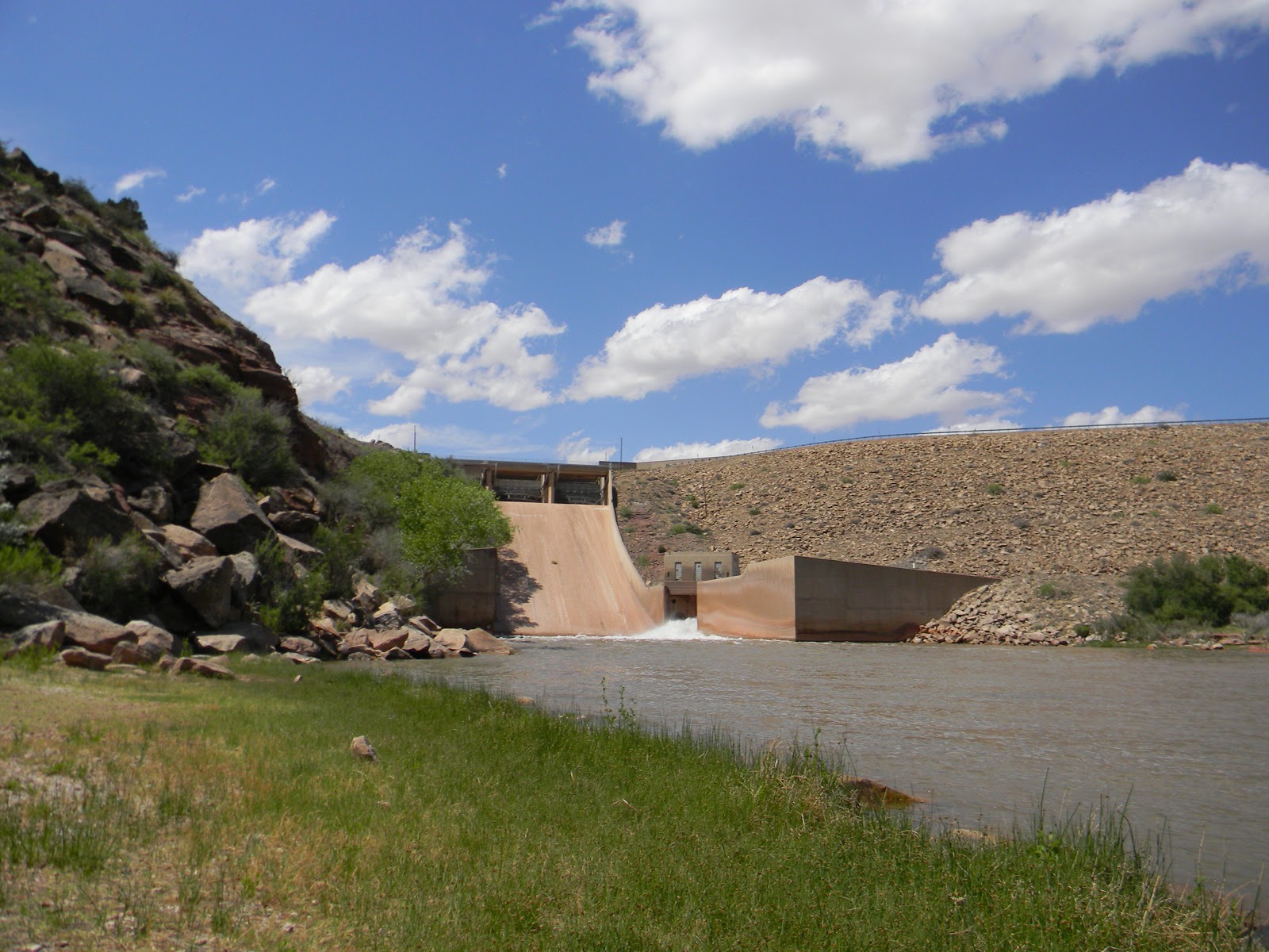 RVFulltimingLove: Fort Sumner Lake Dam New Mexico