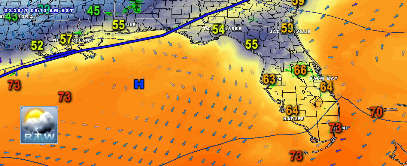 Ralph's Tropical WeatherRTW THIS MORNING TEMPERATURES ACROSS THE