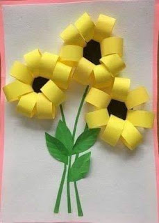 membuat bunga dari kertas