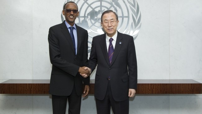 The dictator Kagame at UN