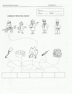 Ciavieja bilingüe blog: Worksheet about jobs