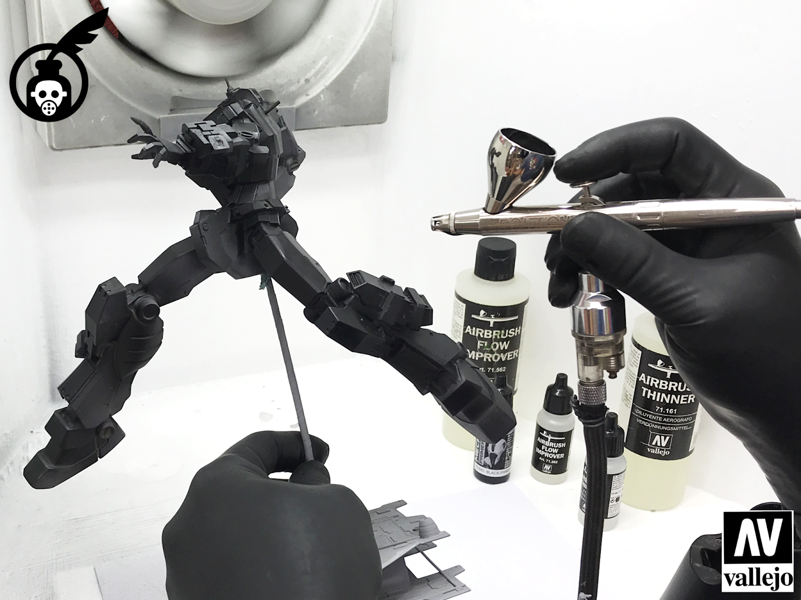 Vallejo AV model paint thinner hand-painted series environmentally