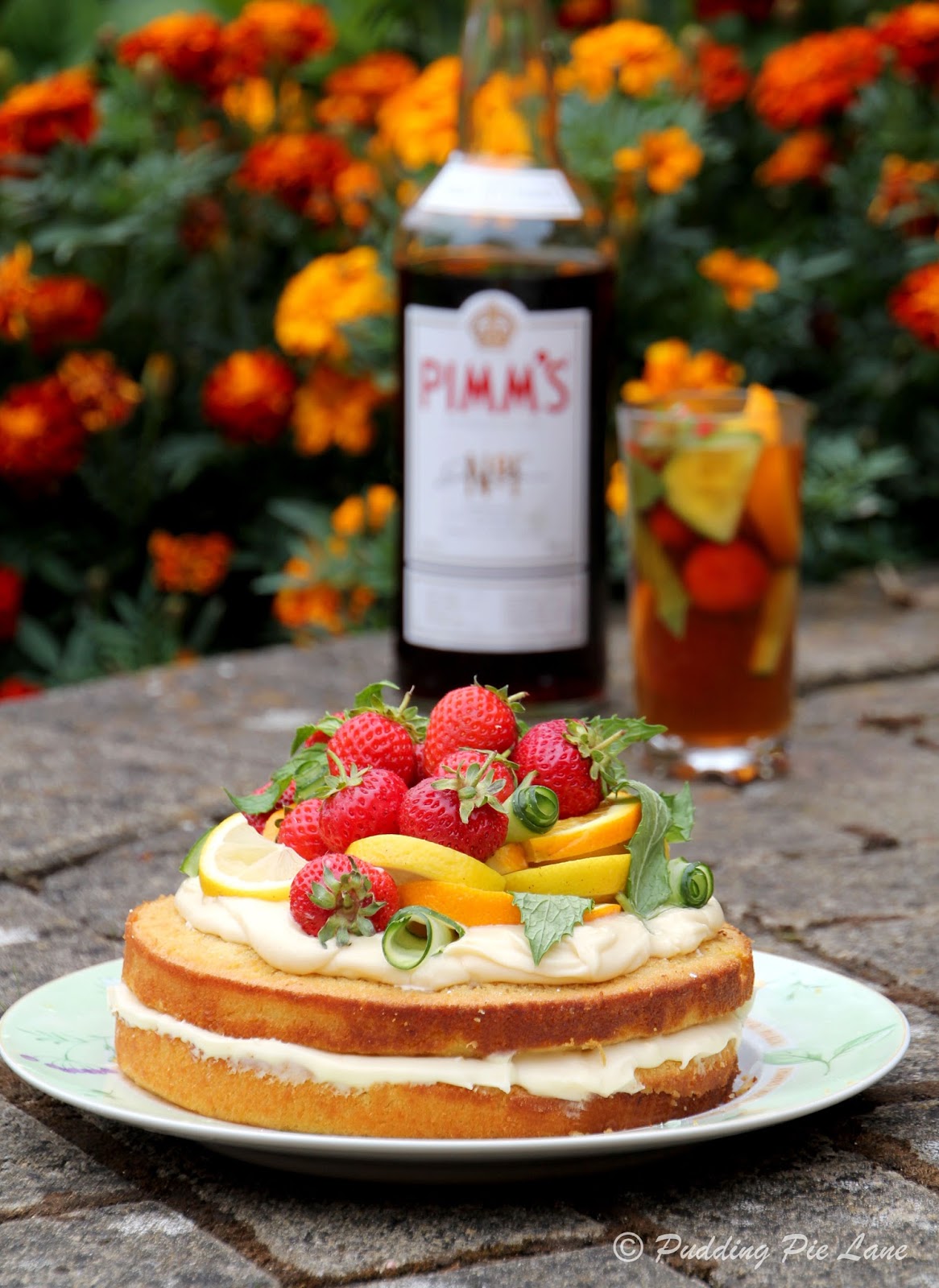 Pudding Pie Lane Anyone for Pimm's?