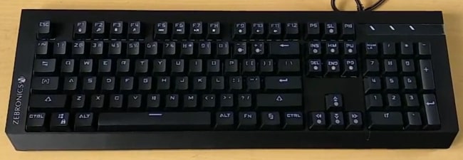 Zebronics Max Plus Mechanical Keyboard in ₹2998 in India.