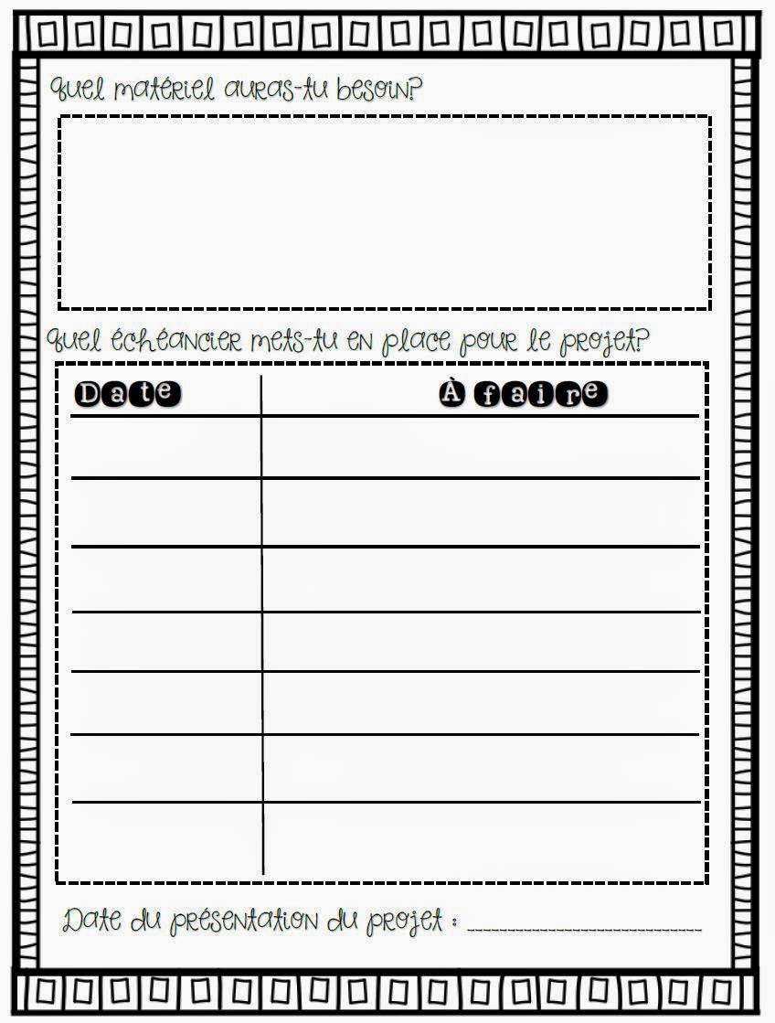 La Classe De Karine Projet Passion