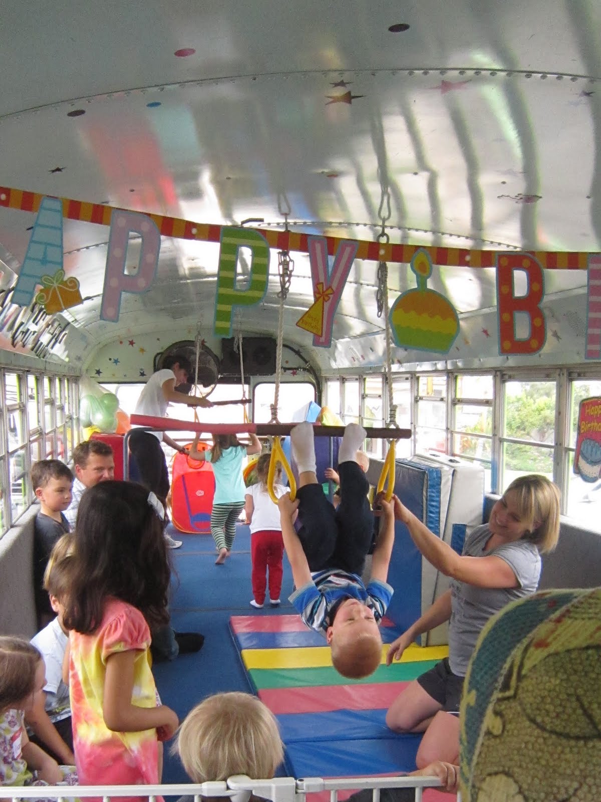 Create and Play Each Day Tumble Gym Bus