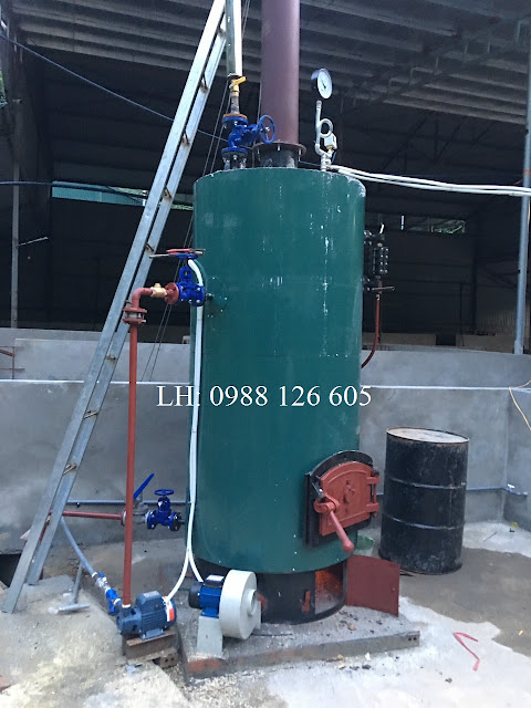 lò hơi đốt củi 200