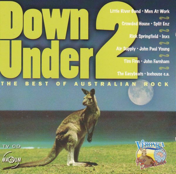 AUSSIE VARIOUS ARTIST COMPILATION ALBUMS DOWN UNDER 2 THE BEST OF