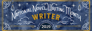 National Novel Writing Month Banner with gears