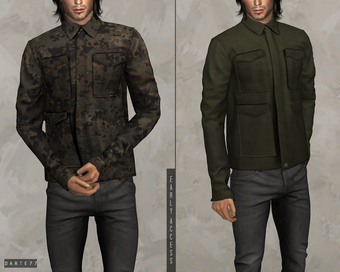 Buttonup Military Jacket