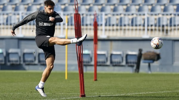 Málaga, entrenamiento de hoy con la novedad de Larrubia