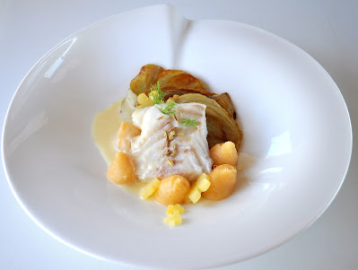 Kabeljau mit Kohlrübe, Fenchel und Kartoffeln