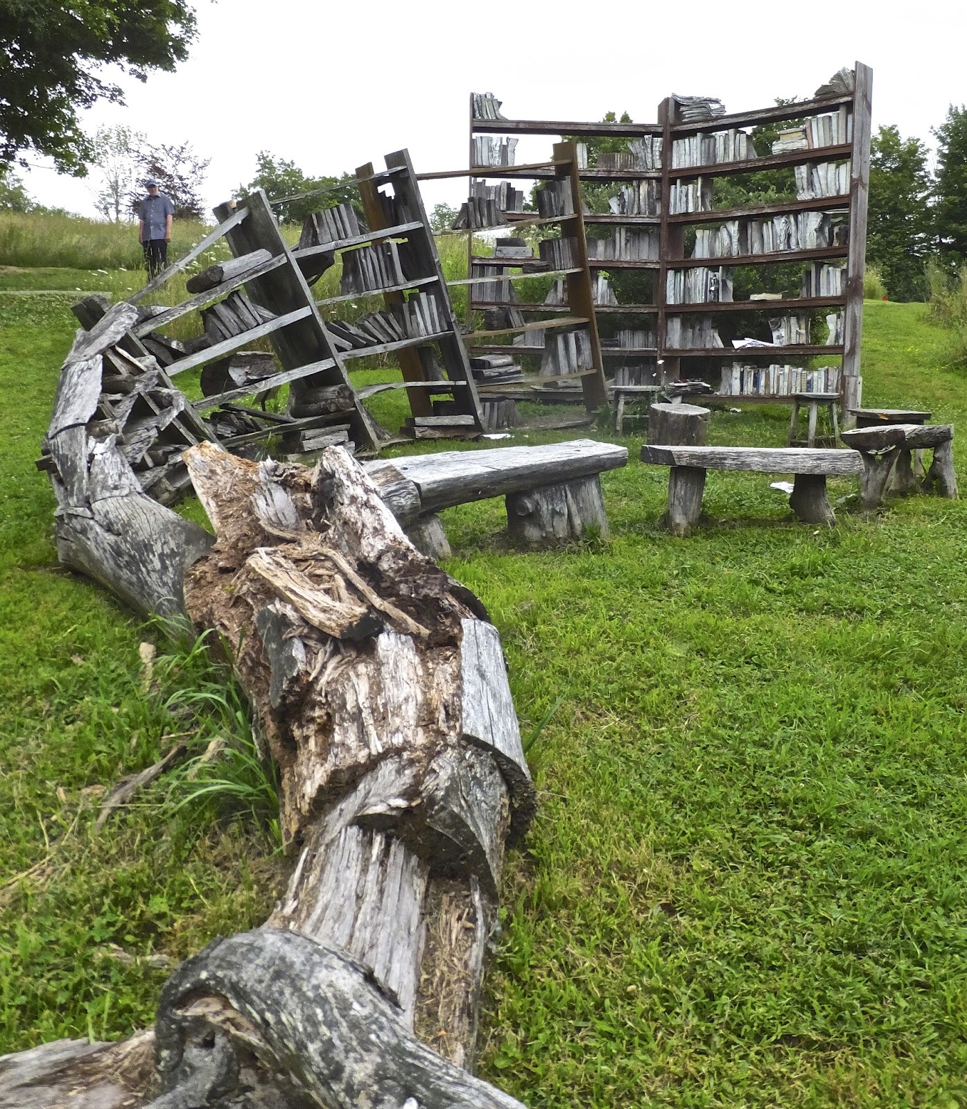 MerrySyracuse Stone Quarry Hill Art Park David Harper, Stacks, 2006