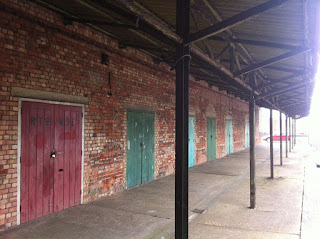 Platforms from the former Salisbury GWR Station, Wiltshire