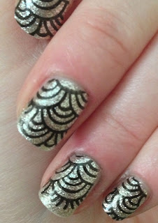 Polish Off the Bottle: Shot of the Day: Gatsby Inspired Nails