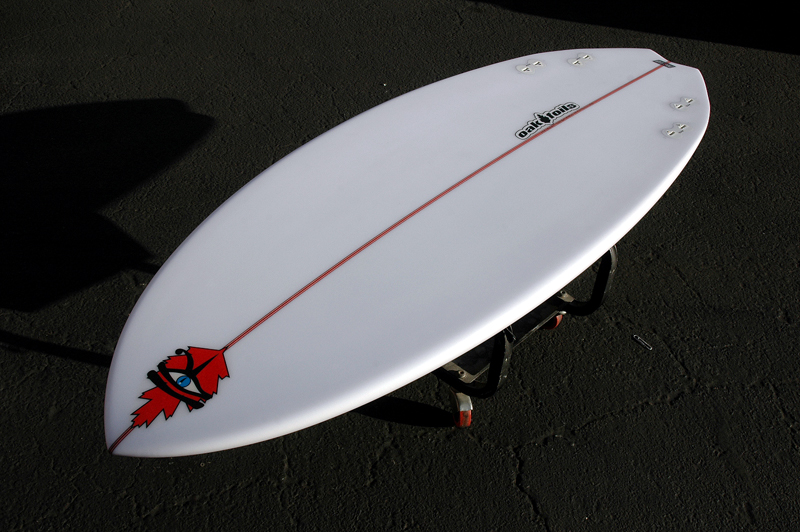 Oak Foils Custom Surfboards Wes Koast Kneelo Kneeboard for Wes K