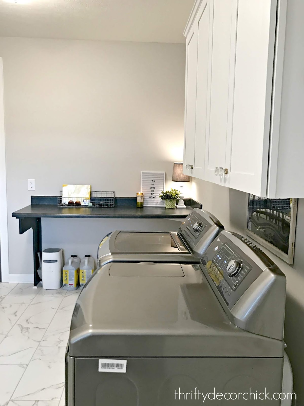 Folding table laundry room 