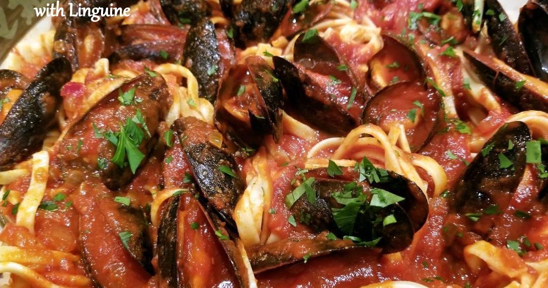 Fleur de Lolly Mussels Marinara with Linguine