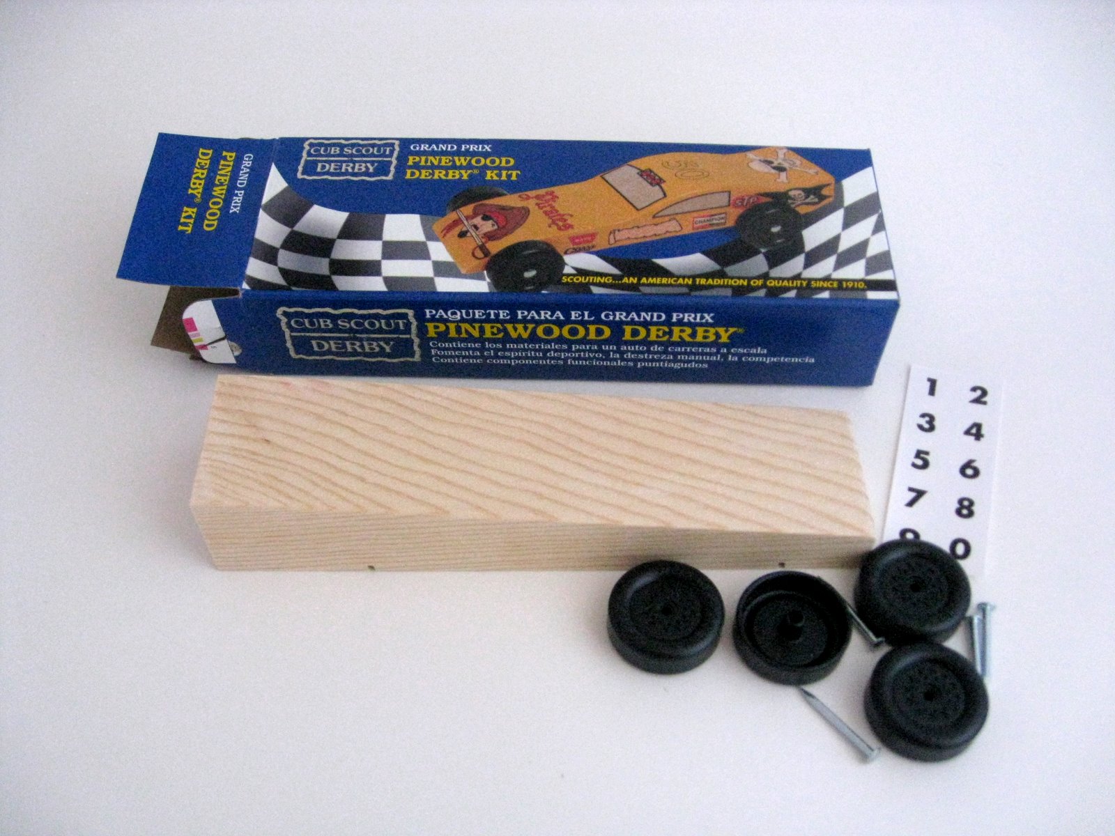 Scout Derby Grand Prix Pinewood Derby Car Kit