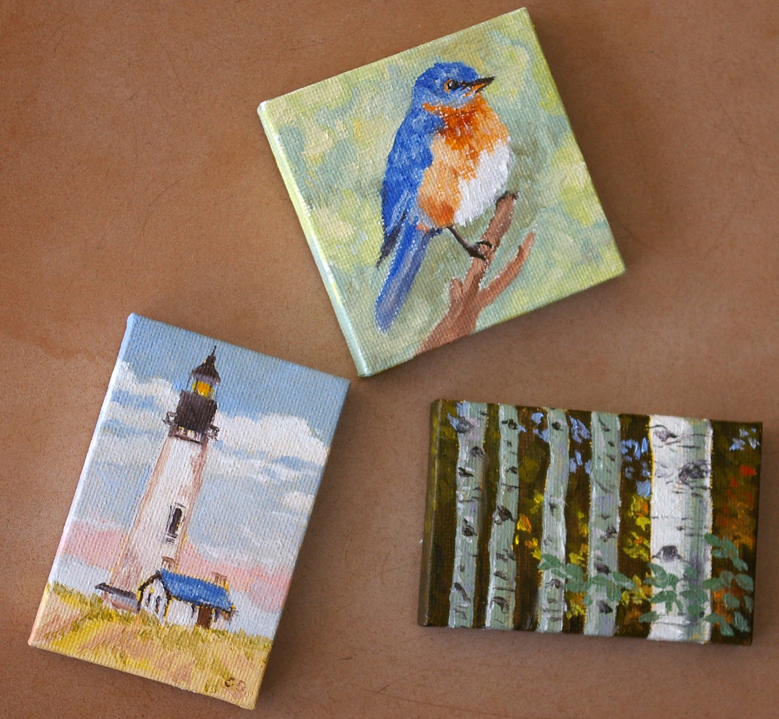 Sage West Studios Miniature Canvases 3 x 3