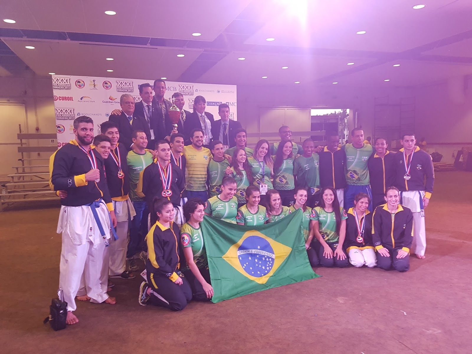 CONFEDERAÇÃO BRASILEIRA DE KARATECBK BRASIL CAMPEÃO PANAMERICANO 2017
