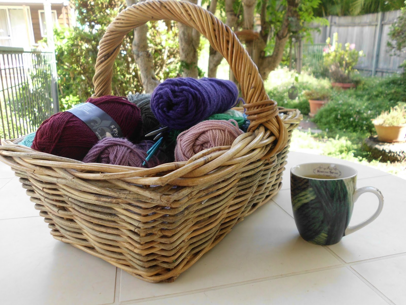 Karen's Korner Time to bring out the knitting basket