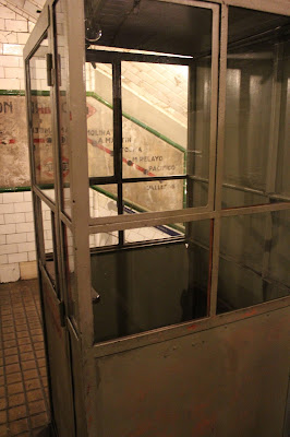 Taquillas antiguas del metro de Madrid