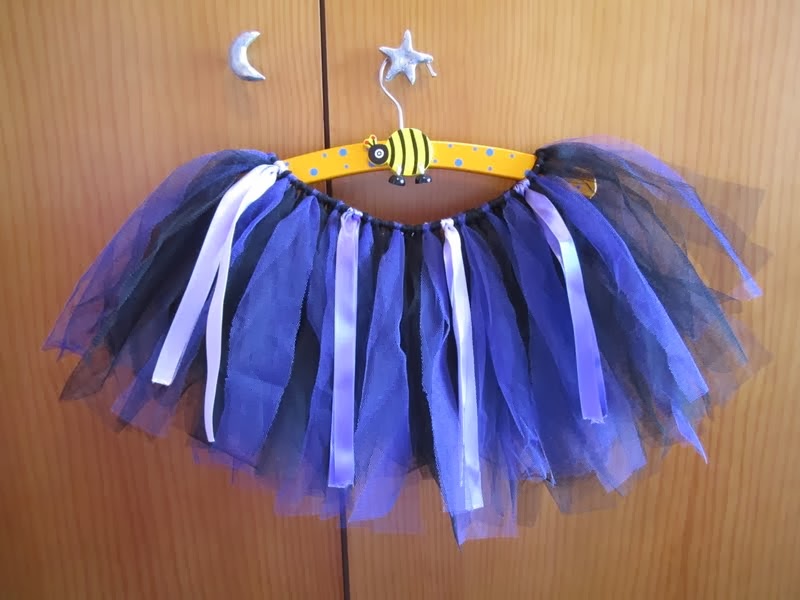 como hacer una faldilla de tul