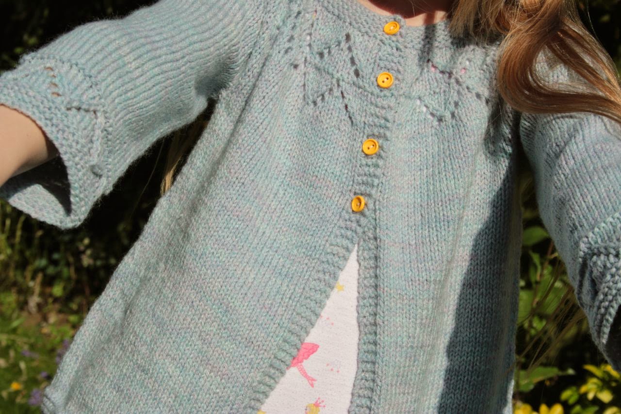 Cherry Heart: Granny's favourite cardigan