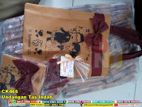 jual Undangan Tas Indah