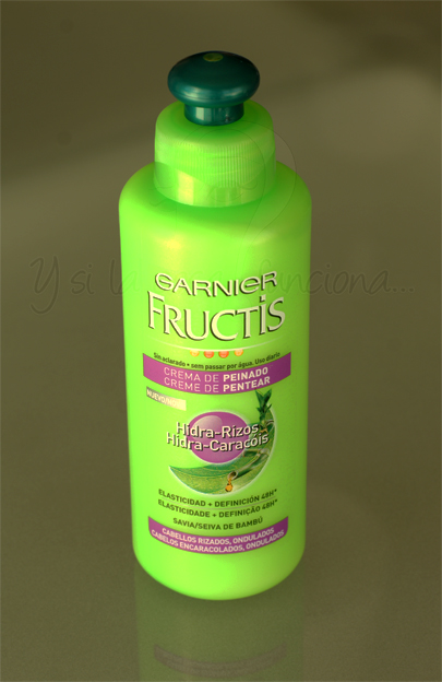 Probando la nueva crema NuTri RiZos secado al aire  de Garnier Fructis   YouTube