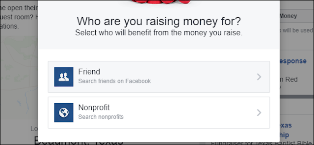 Raccolta denaro Facebook per amici