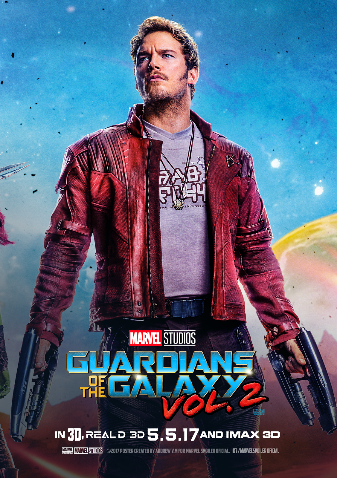 Marvel Spoiler Oficial Guardians Of The Galaxy Vol 2 Posters 