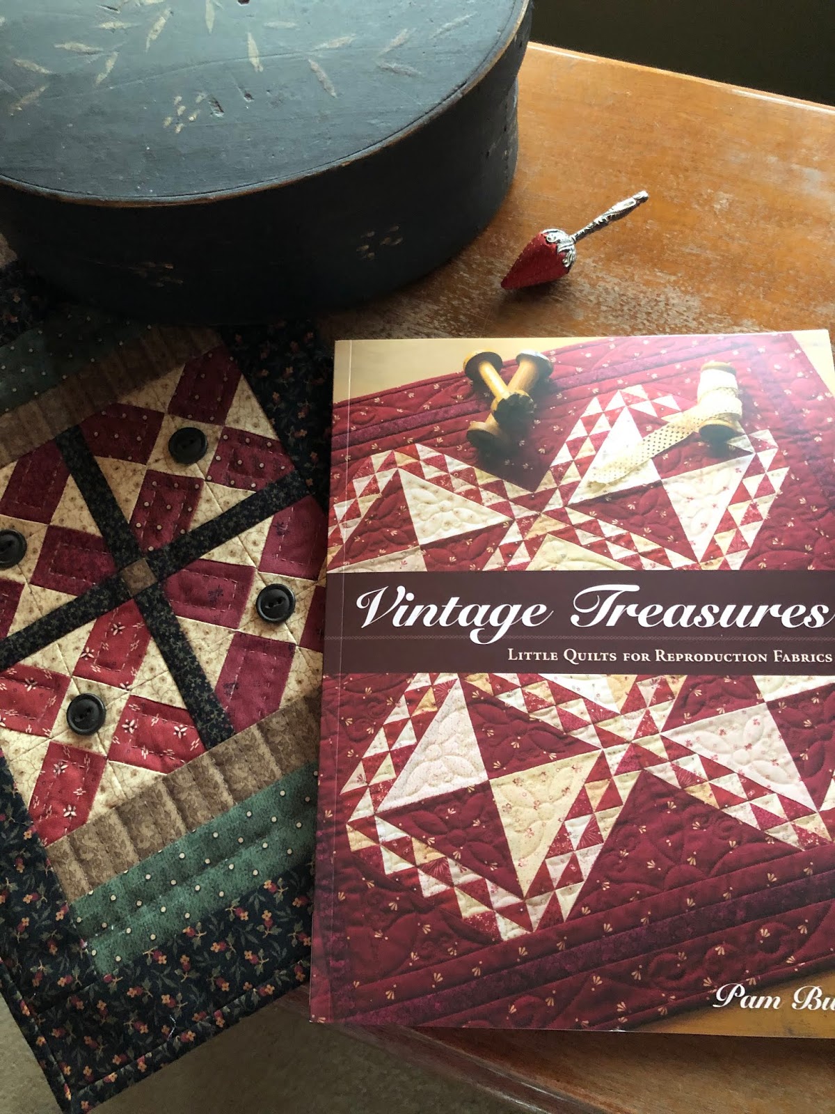 Heartspun Quilts Pam Buda Vintage Treasures Book Countdown!