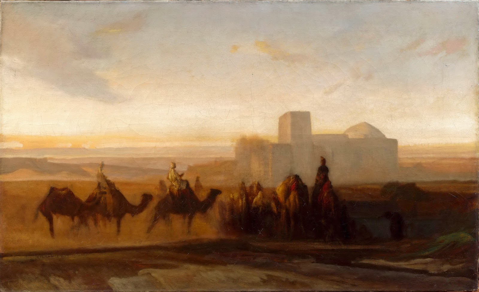 Купеческие караваны. Караван в древности. Арабские пейзажи живопись.