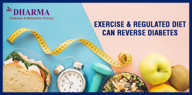Exercise & Regulated Diet Can Reverse Diabetes