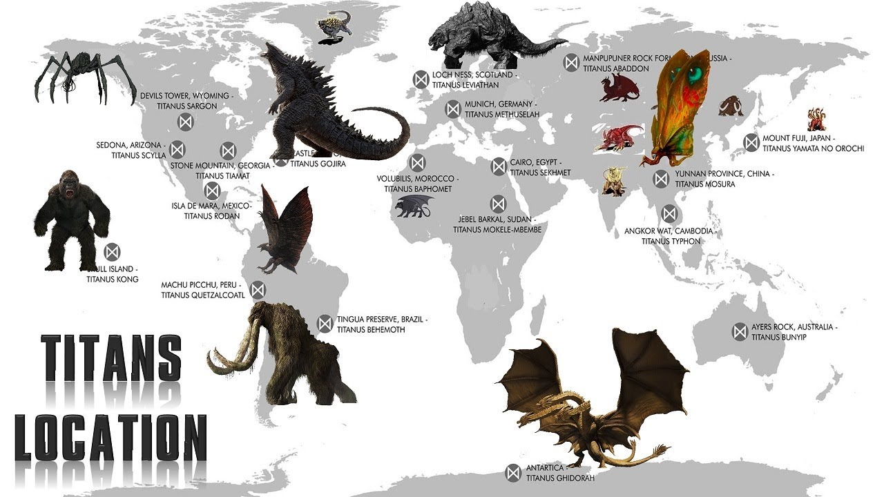 Review Lengkap MONSTERVERSE dan para KAIJU/TITAN REMIND Informasi