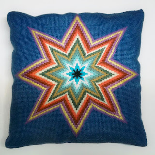 Star pillow, original design by Annake
