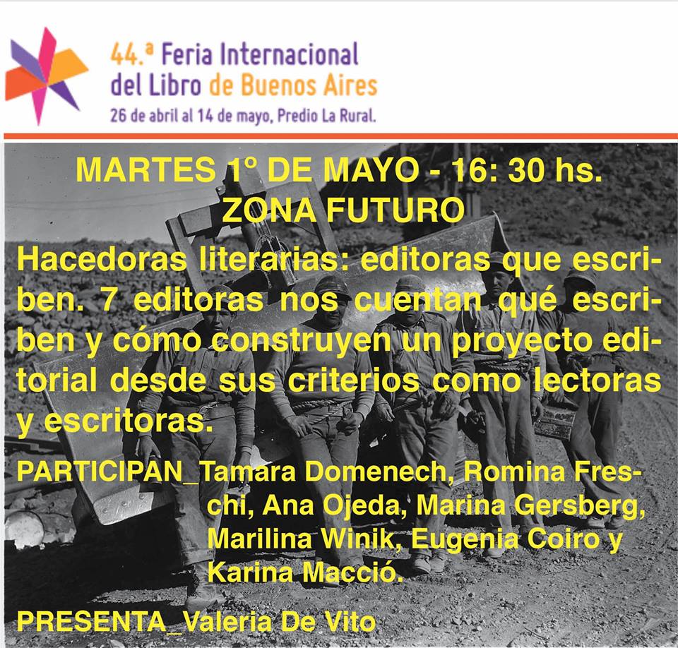 Zona Futuro. Feria del Libro. 2018.