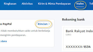 Cara mudah menarik dana dari akun paypal ke bank lokal (BNI, BRI, BCA,
Mandiri) Cara mudah menarik dana dari akun paypal ke bank lokal (BNI, BRI, BCA,
Mandiri)