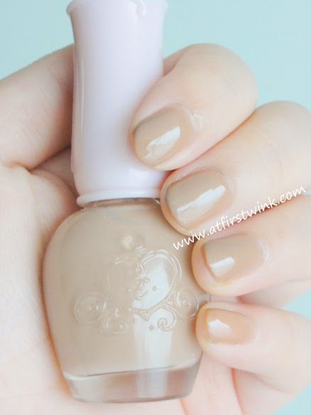 Etude House Dear my deep color nail polish DBE101 - Lazy Beige