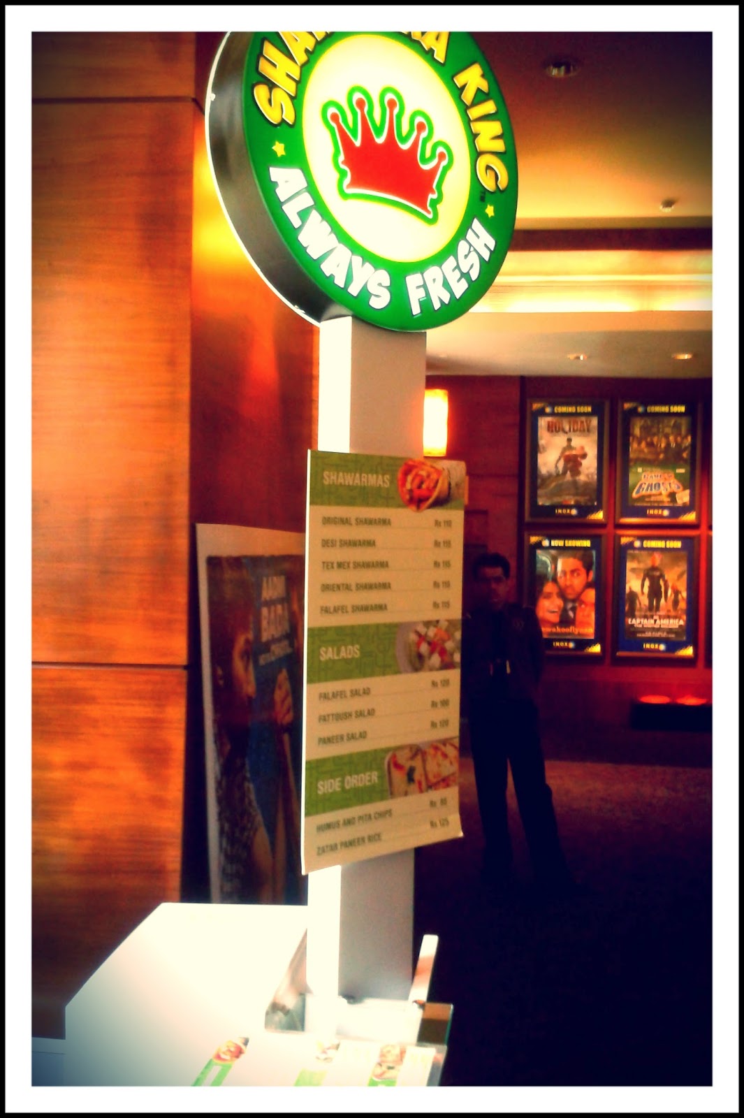 SIDDHANT SHAH _ WORKS SHAWARMA KING Kiosk INOX