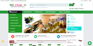 E-commerce Green department store template bd bdshop 14
