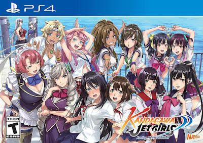 Kandagawa Jet Girls Game Cover Ps4 Racing Hearts Edition