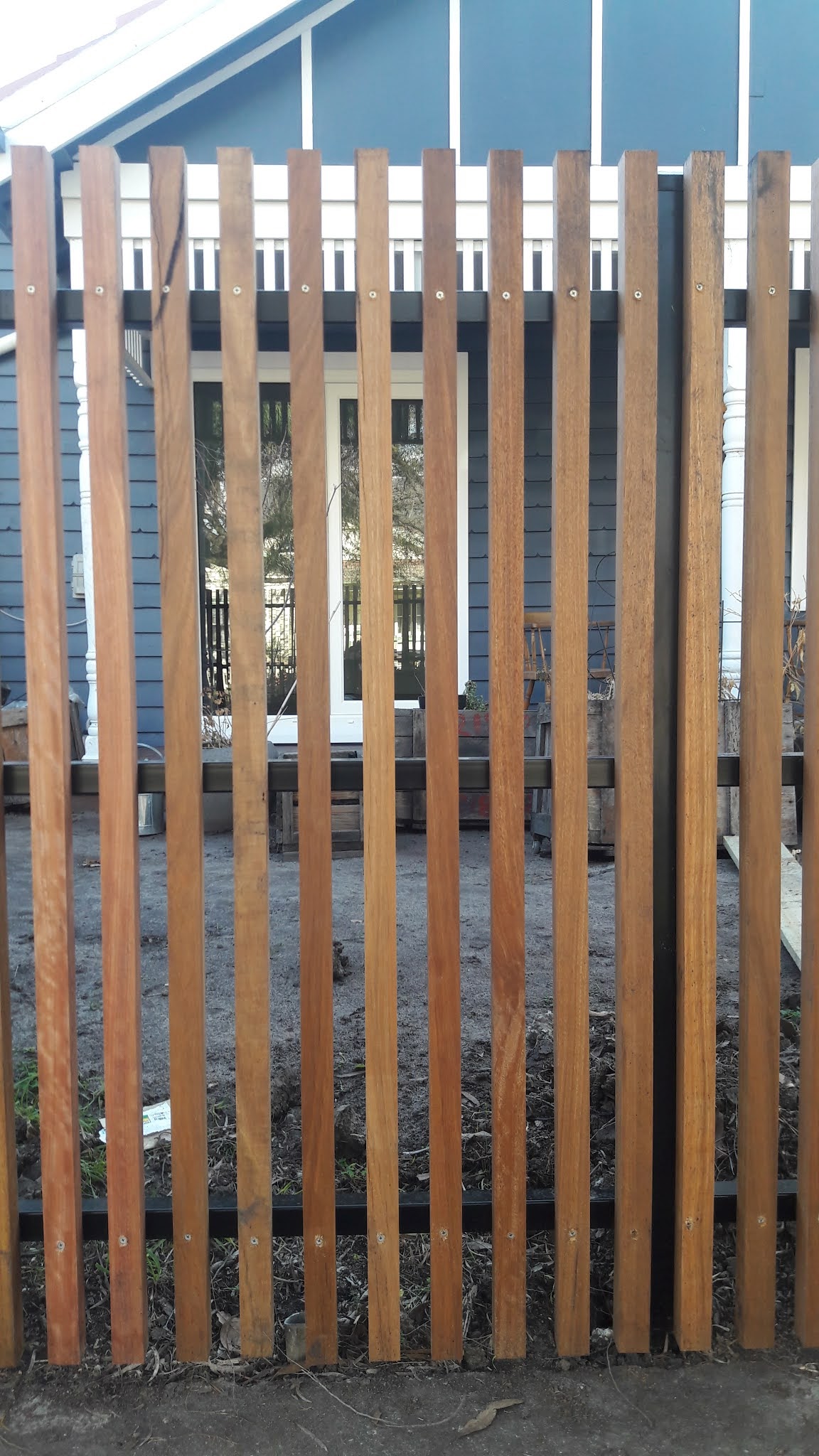 Ironman Fencing Timber batten fence or gates on Steel frame